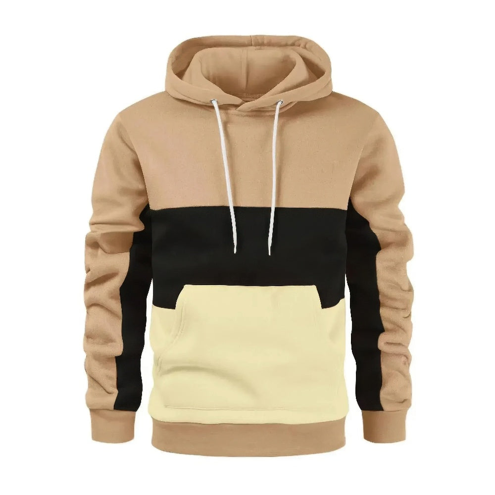 Andries / Casual Fleece Patchwork Trui
