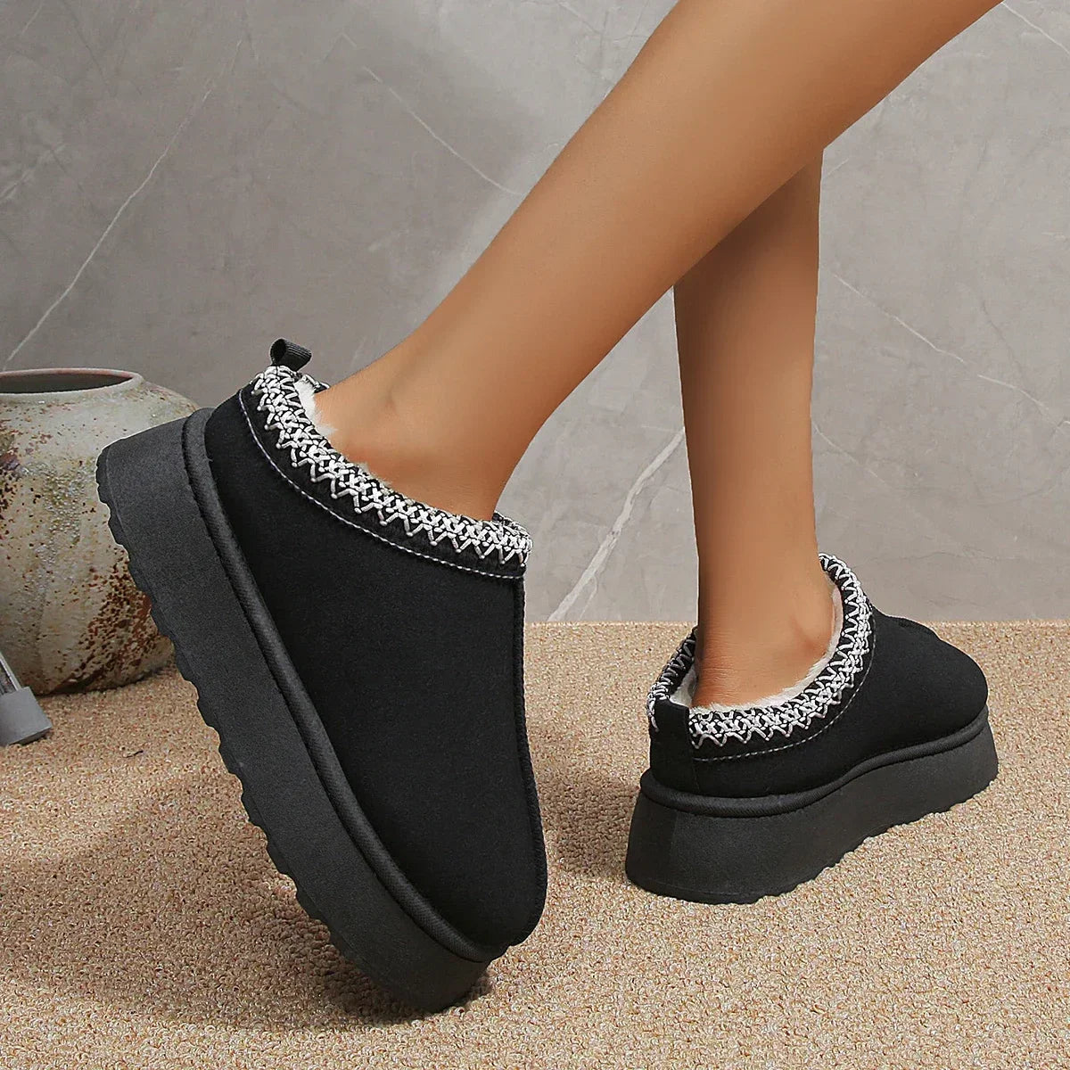 LOUISE⎮SNEEUW PANTOFFELS