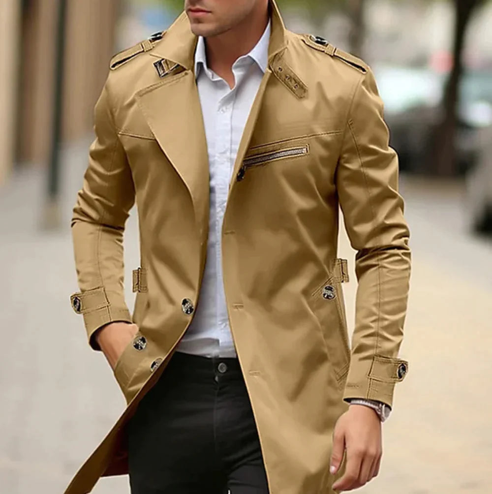 Jens™ | Elegante trenchcoat