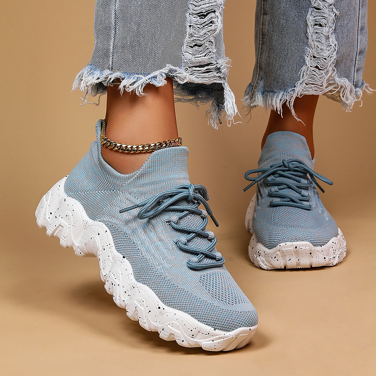 SASHA / DIKKE SOKKEN SNEAKERS