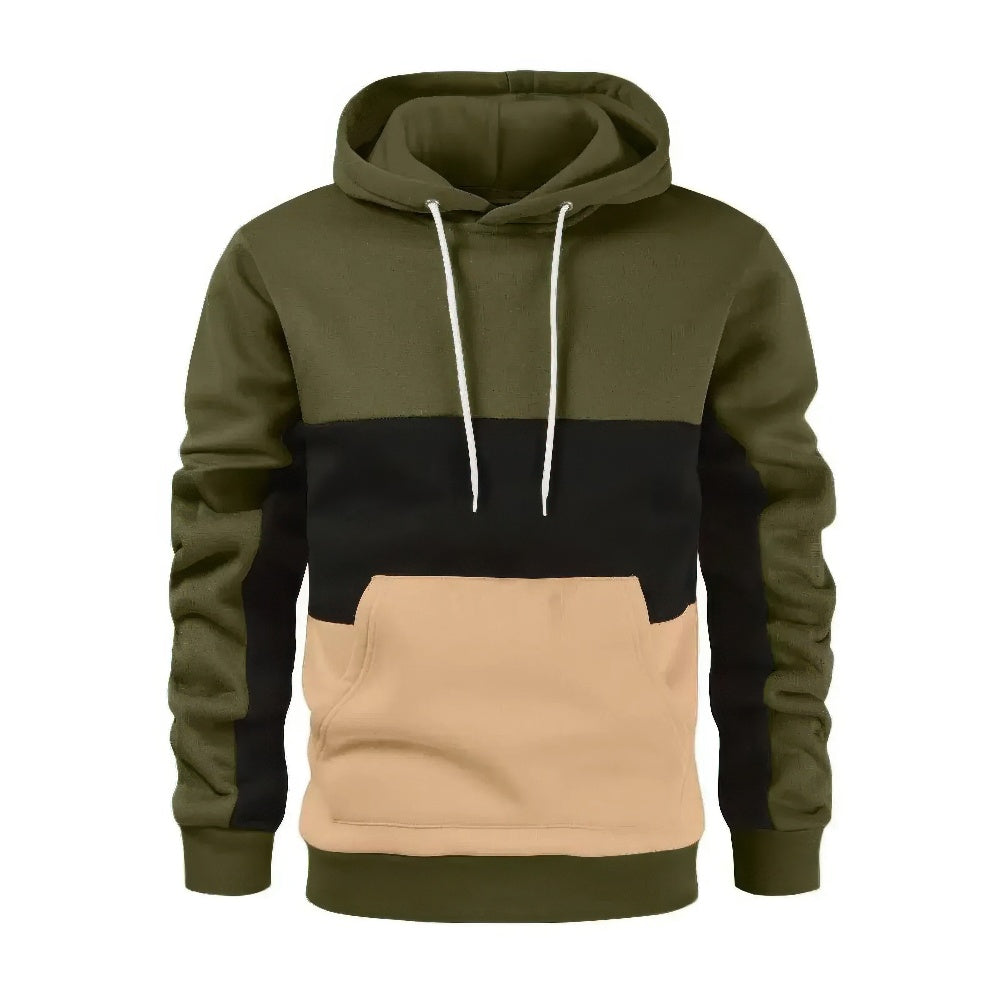 Andries / Casual Fleece Patchwork Trui