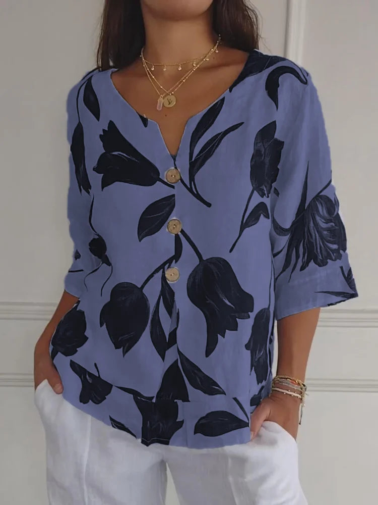 RACHEL / FLORAL BLOUSE